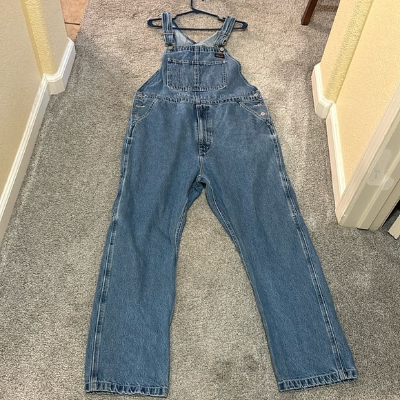 Vintage LEVI’S overalls women’s size large - Picture 2 of 9